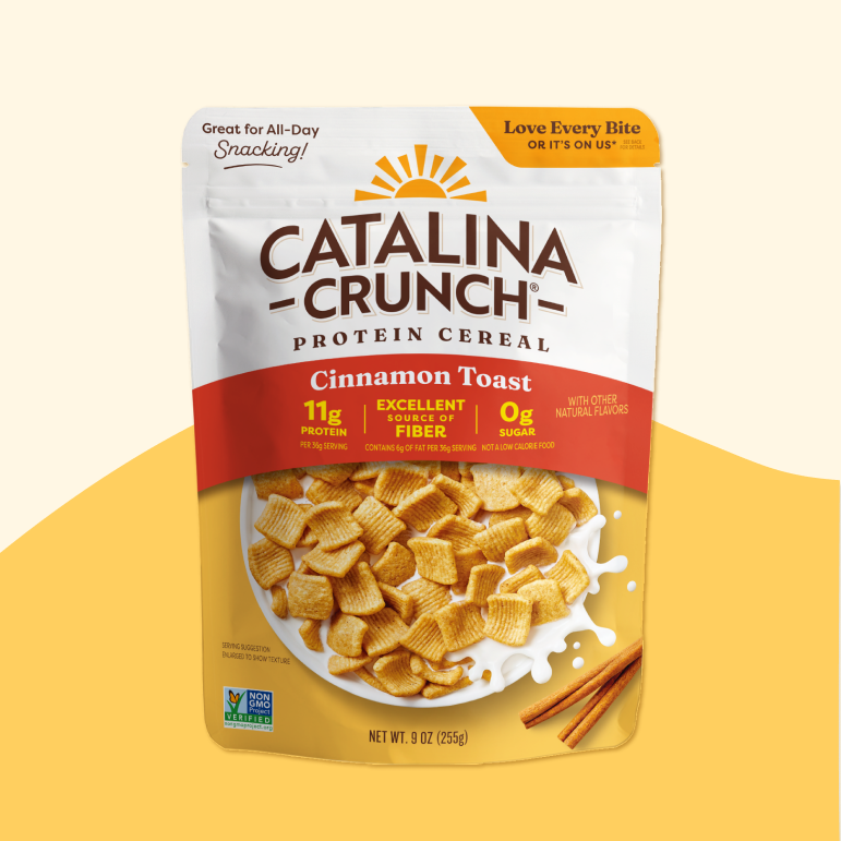 Catalina Crunch Cereal Proteico — Cinnamon Toast